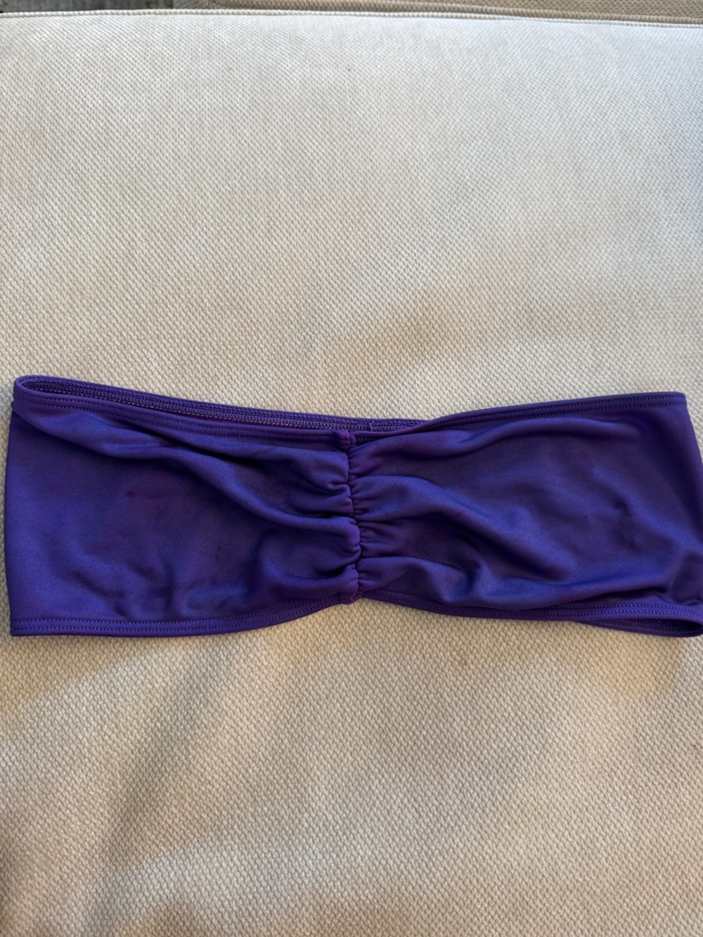 American Apparel Indigo Purple Bandeau Top - Medium
